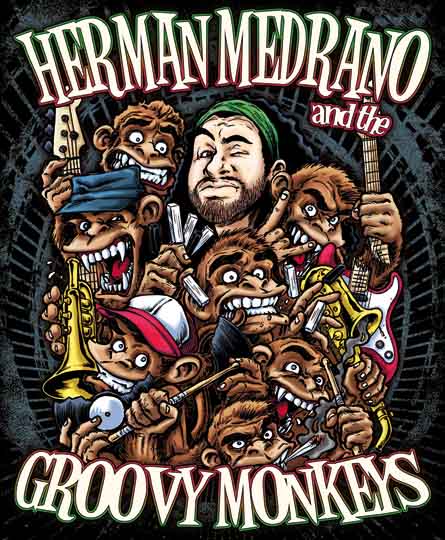 FOTO HERMAN MEDRANO & The Groovy Monkeys